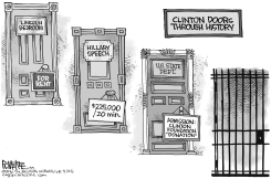 CLINTON DOORS by Rick McKee