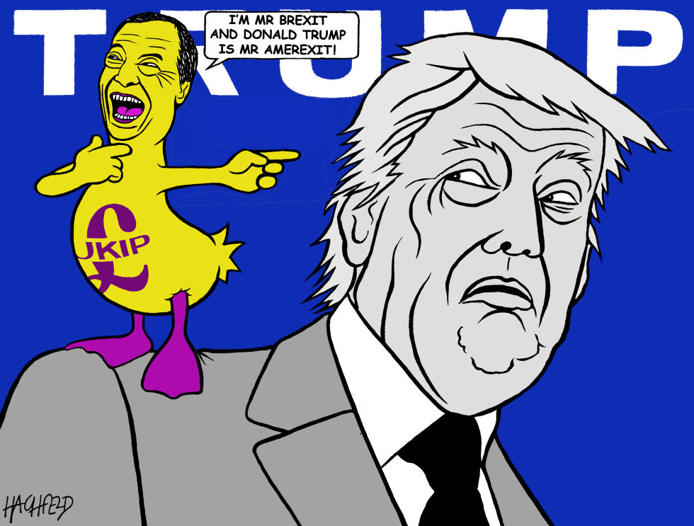 Farage supports Trump