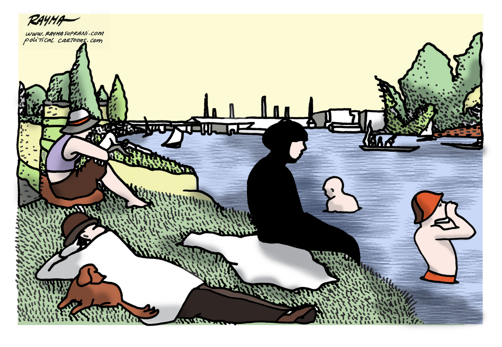 Burkini in France COLOR