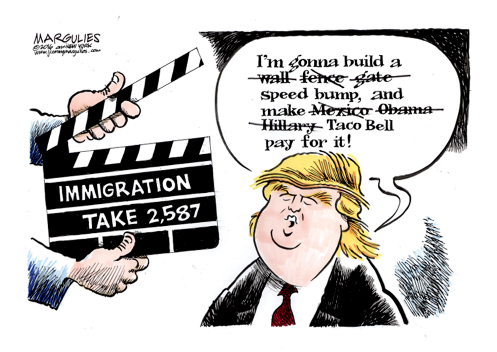 Trump Immigration policy color