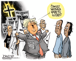 TRUMP AND RACE  by John Cole