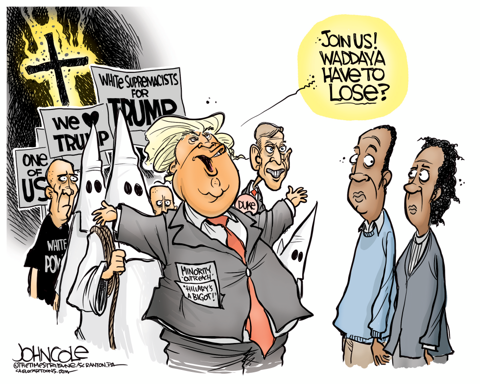  TRUMP AND RACE by John Cole