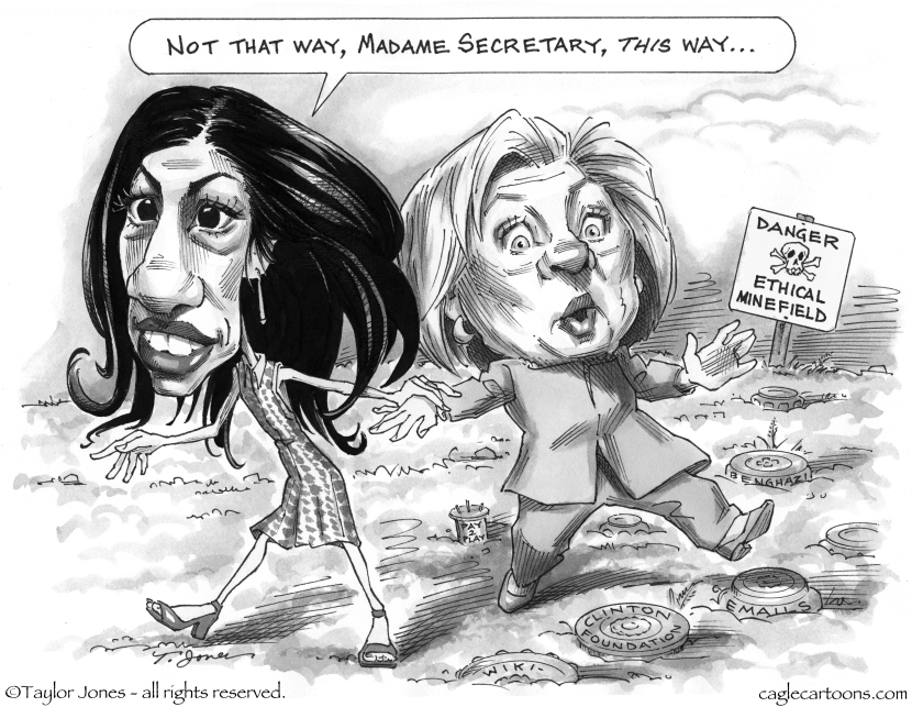 Huma and Hillary