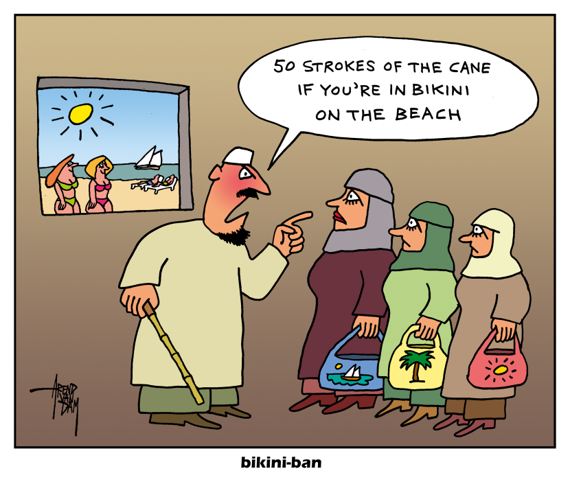bikini ban