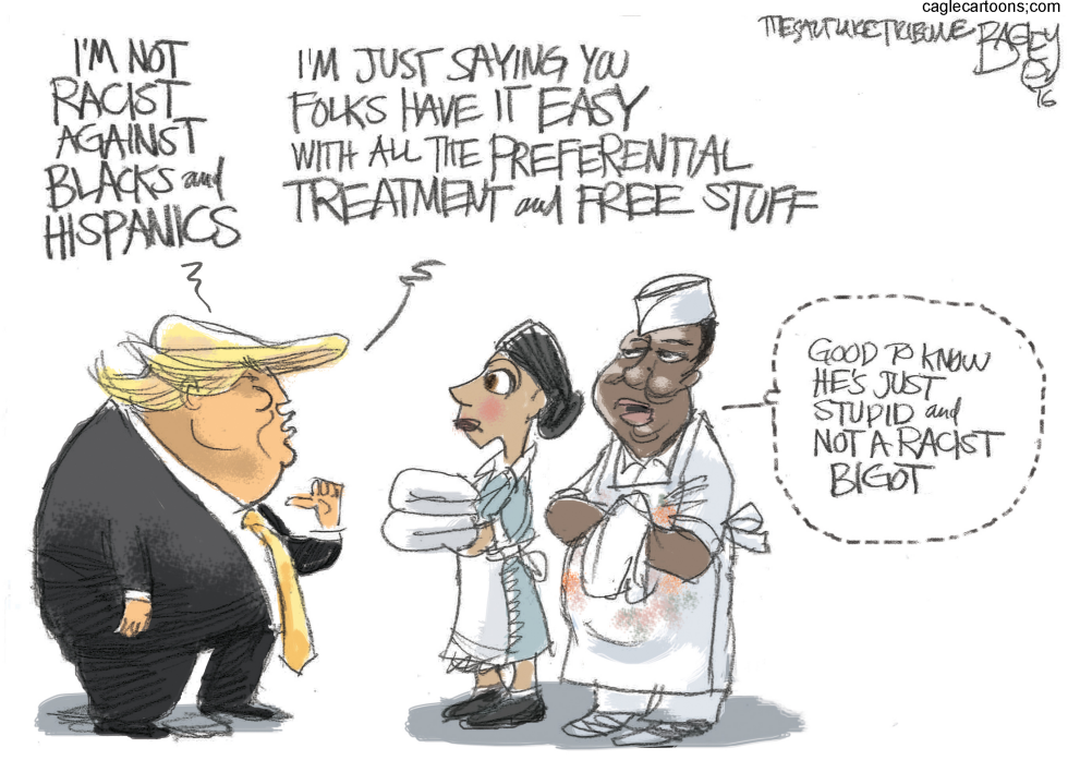 Non-Racist Trump COLOR
