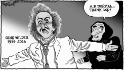 GENE WILDER by Bob Englehart