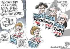 BERNIE FUTURE  by Pat Bagley