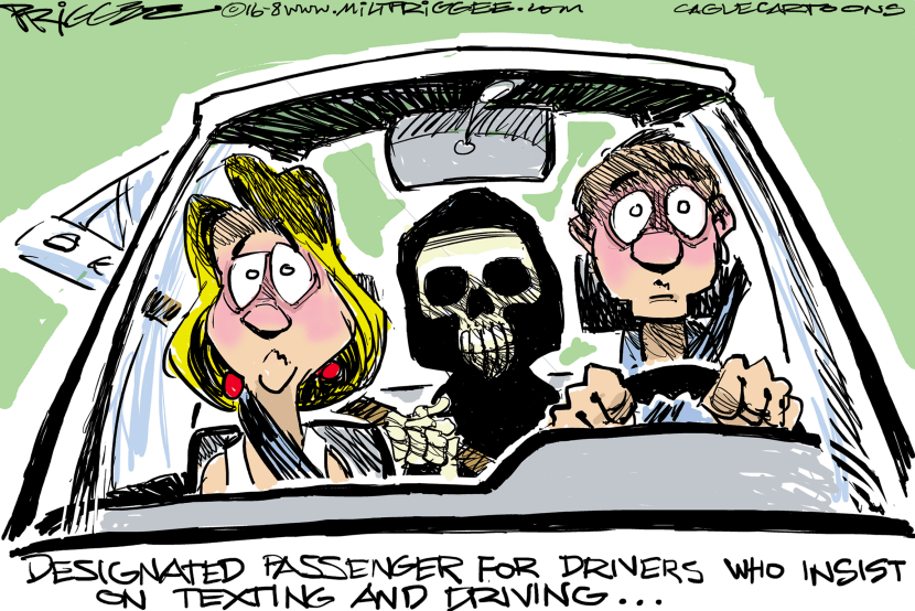 Distracted Driving Color