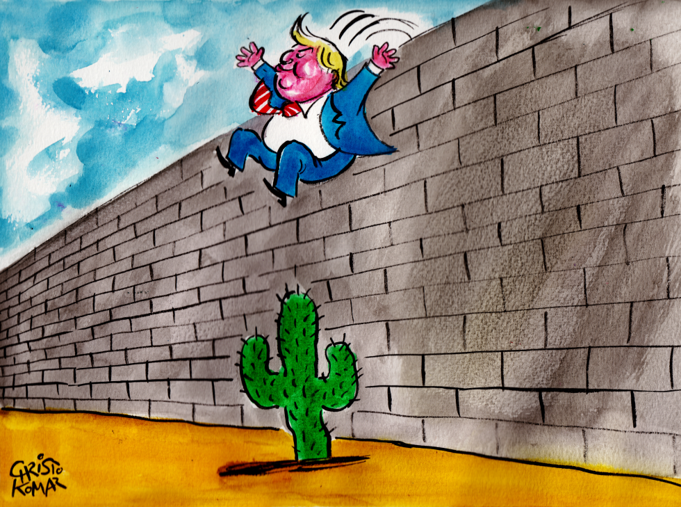 Trump visits Mexico