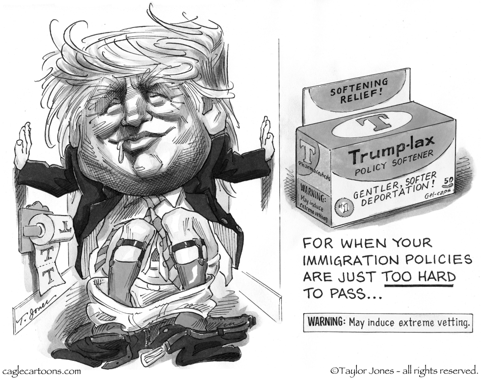 A softer Trump
