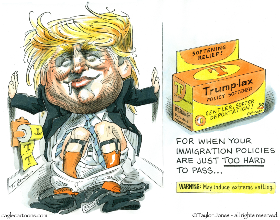 A softer Trump - COLOR