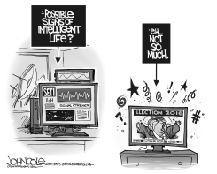 INTELLIGENT LIFE BW by John Cole