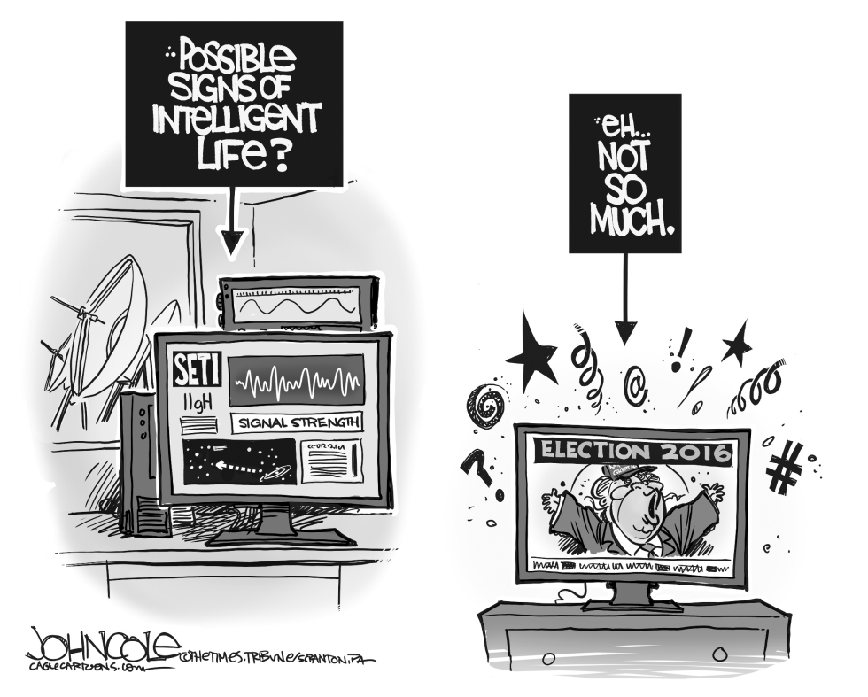 Intelligent life BW