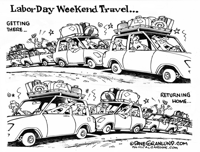Labor Day weekend roads
