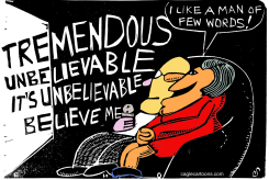 UNBELIEVABLE TRUMP  by Randall Enos