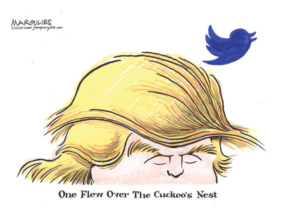Trump and Twitter color