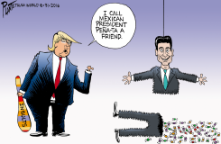PRESIDENT PENA-TA  by Bruce Plante