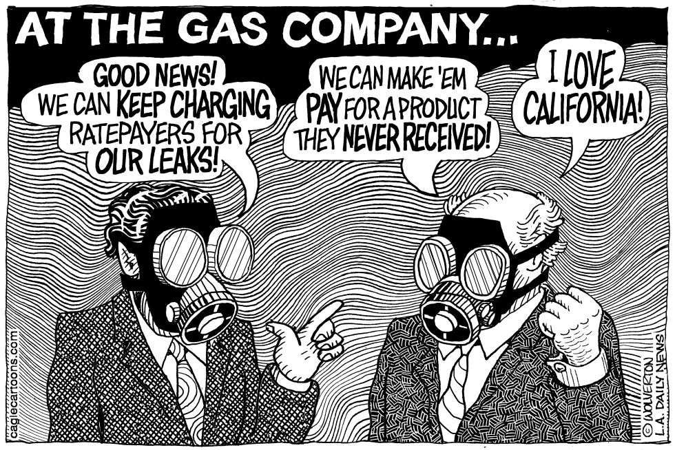 LOCAL-CA Ratepayers Pay for Gas Leaks