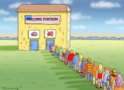 PRESIDENTIAL ELECTION by Marian Kamensky