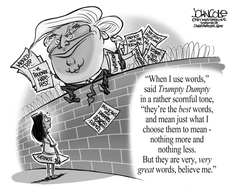 Humpty Trumpty BW