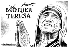 SAINT TERESA  by Dave Granlund