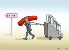 OBAMA IN CHINA by Marian Kamensky