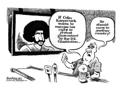 COLIN KAEPERNICK by Jimmy Margulies