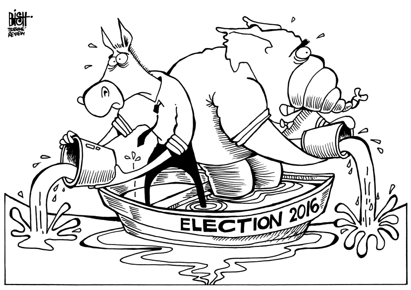 ELECTION 2016, B/W