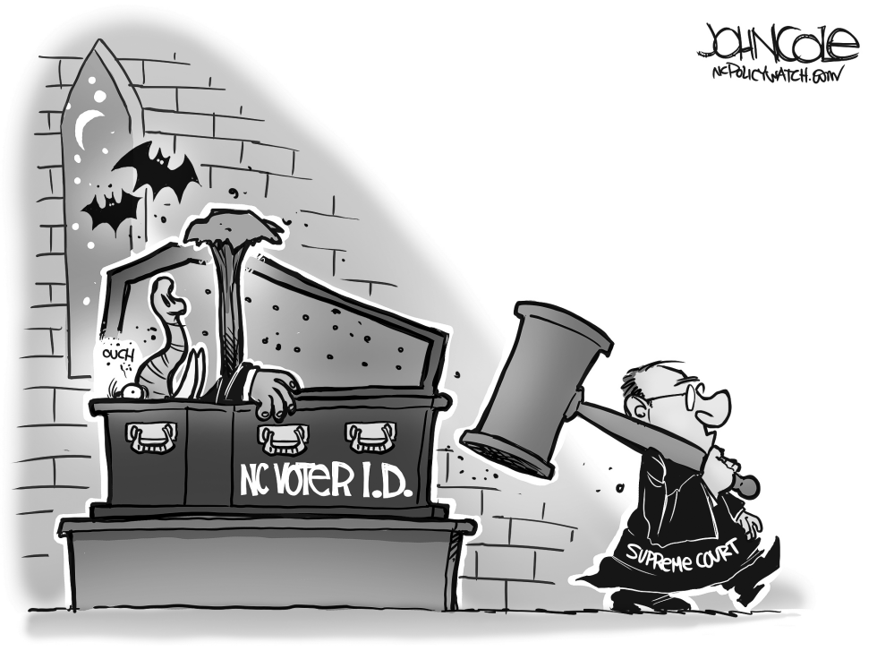LOCAL NC -- Voter ID ruling BW