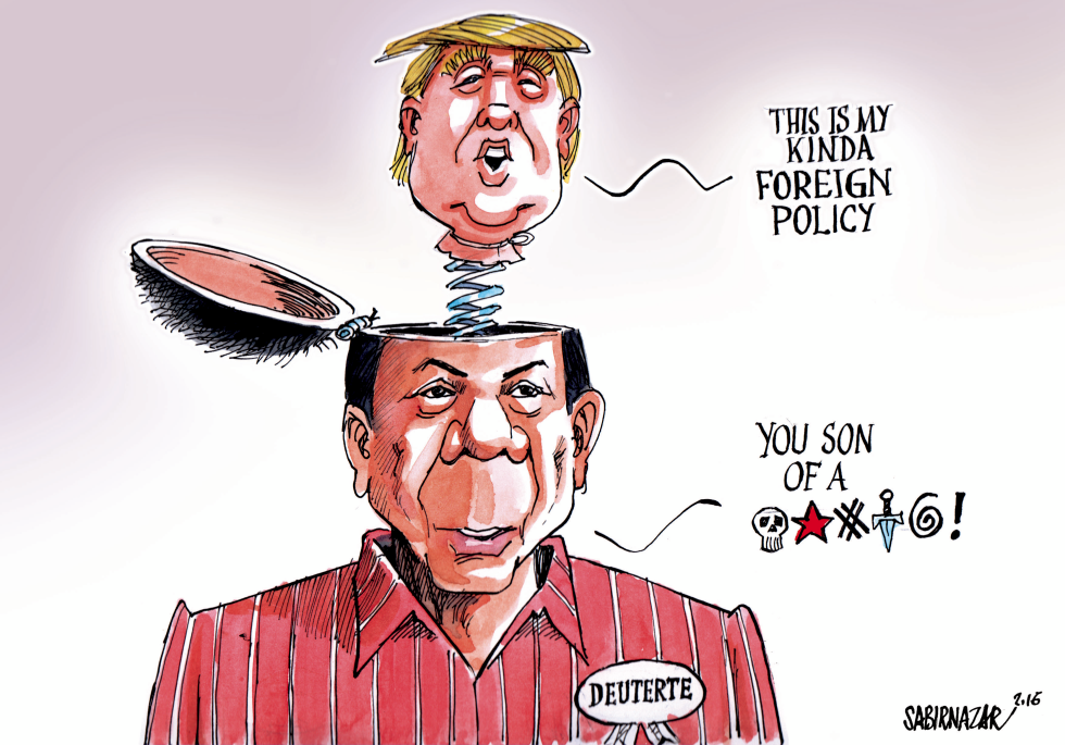  OBAMA CANCELS MEETING WITH PHILIPPINE PRESIDENT  by Sabir Nazar