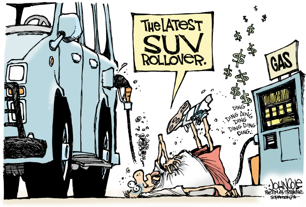 SUV rollover
