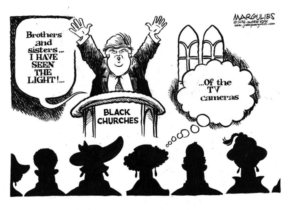 Trump outreach to blacks