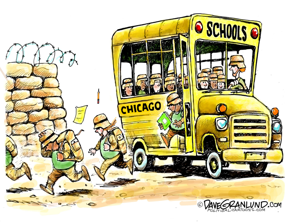  CHICAGO GUN VIOLENCE by Dave Granlund