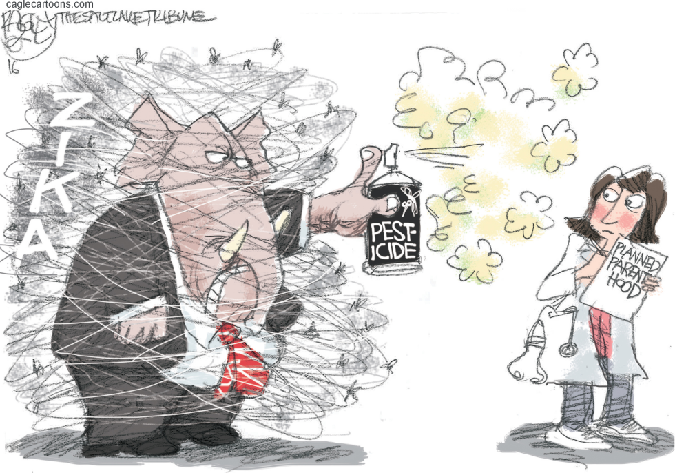  ZIKA CONGRESS by Pat Bagley