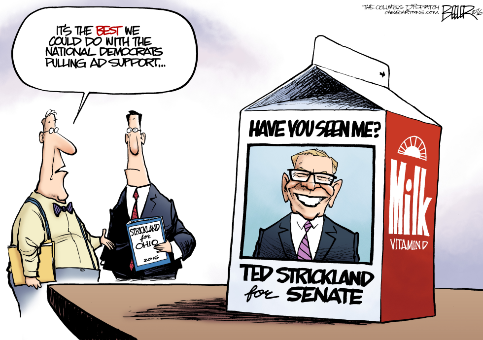  LOCAL OH - TED STRICKLAND AD by Nate Beeler