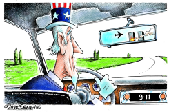 SEPT 11 REAR-VIEW  by Dave Granlund