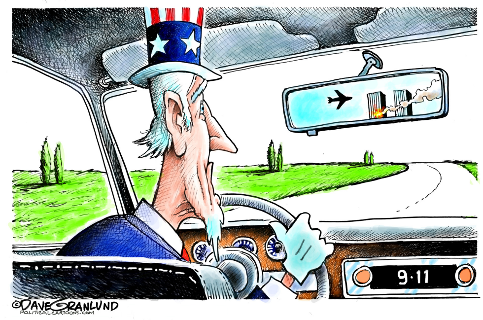  SEPT 11 REAR-VIEW by Dave Granlund