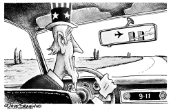 SEPT 11 REAR-VIEW  by Dave Granlund