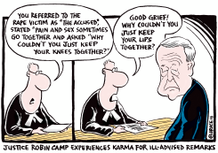 JUSTICE ROBIN CAMP by Ingrid Rice