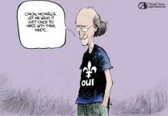CANADA LAFONDS T-SHIRT by Cam Cardow