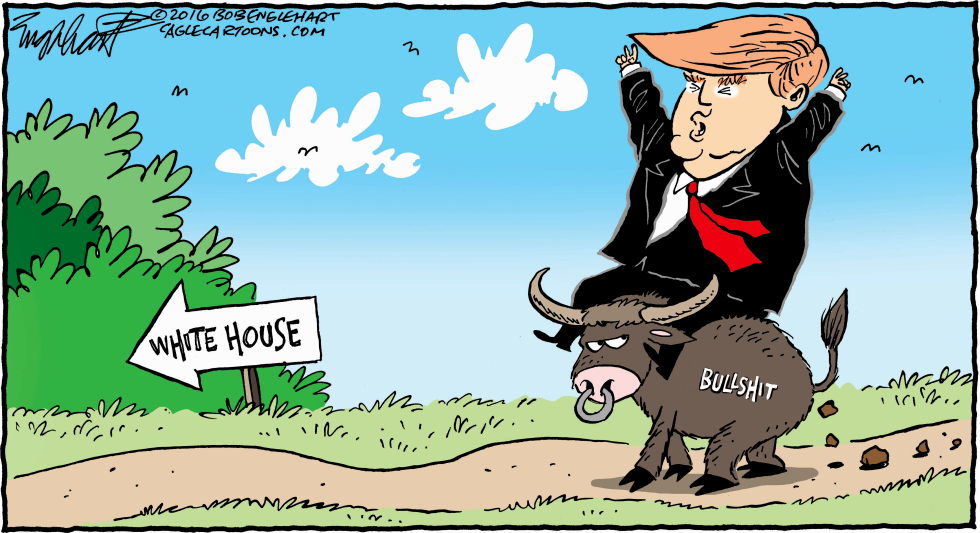  TRUMP CAMPAIGN by Bob Englehart