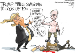 TRUMP AND PUTIN  by Pat Bagley