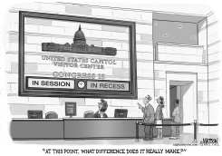 CAPITOL VISITOR CENTER GUIDE TO DO-NOTHING CONGRESS by R.J. Matson