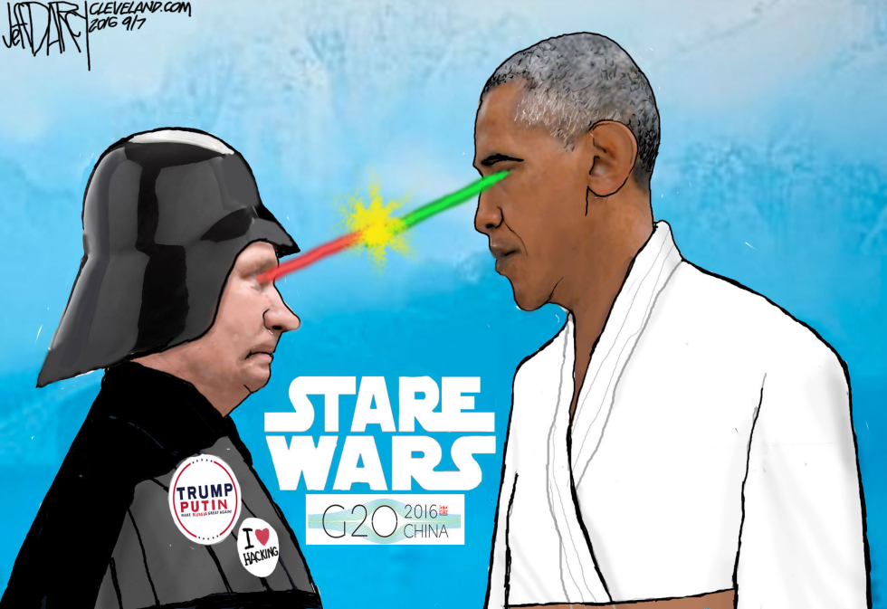 Putin-Obama stare-down