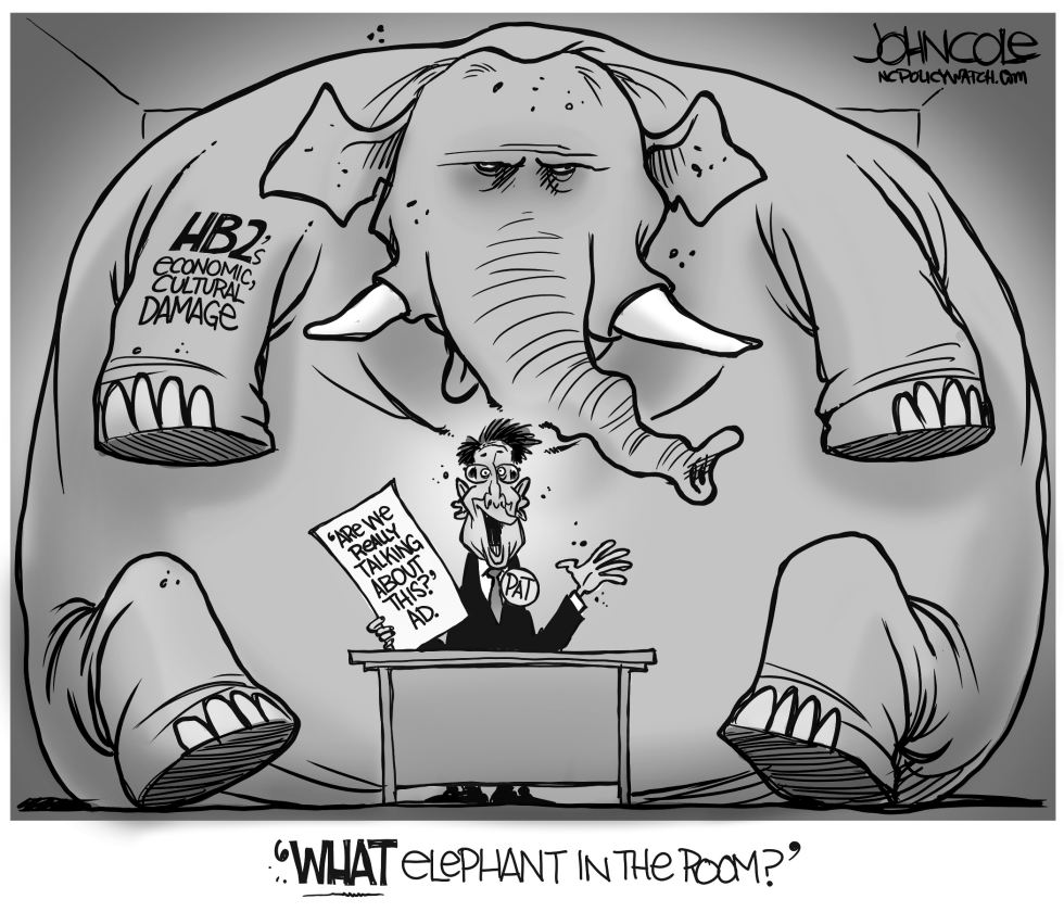 LOCAL NC -- McCrory and HB2 ad BW