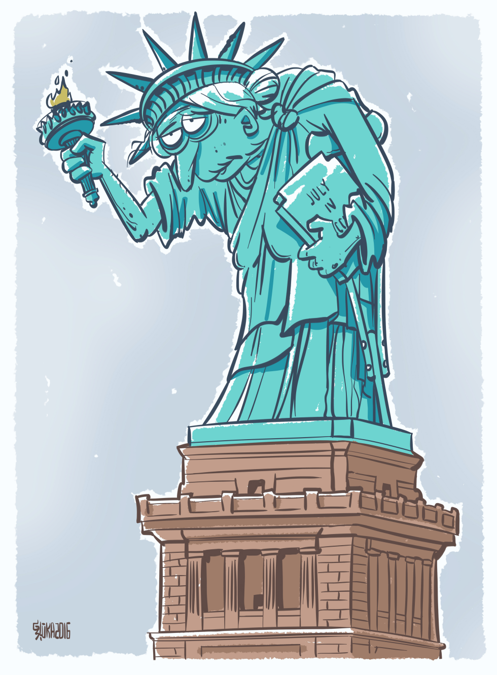 Tired Democracy