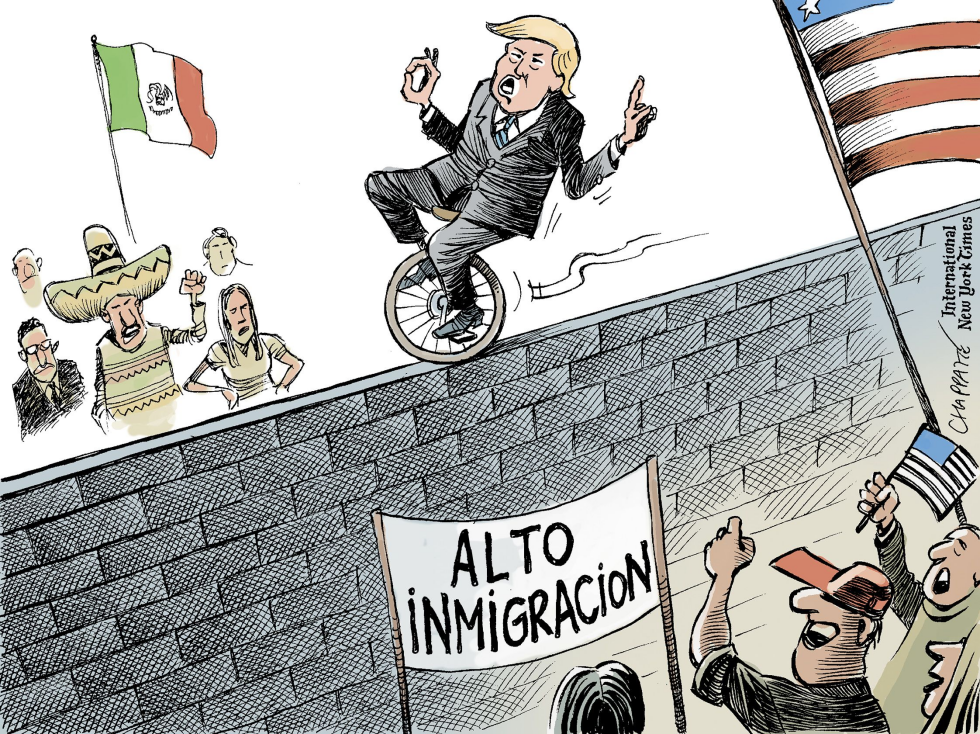  POLITICA ANTIINMIGRACION DE TRUMP by Patrick Chappatte