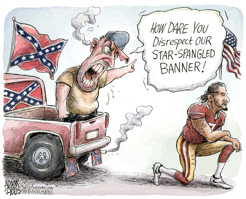  STAR-SPANGLED BANNER by Adam Zyglis