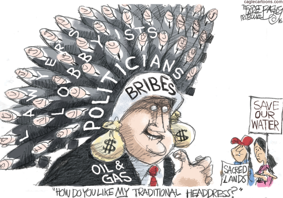  WAR BONNET by Pat Bagley