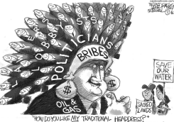 WAR BONNET by Pat Bagley